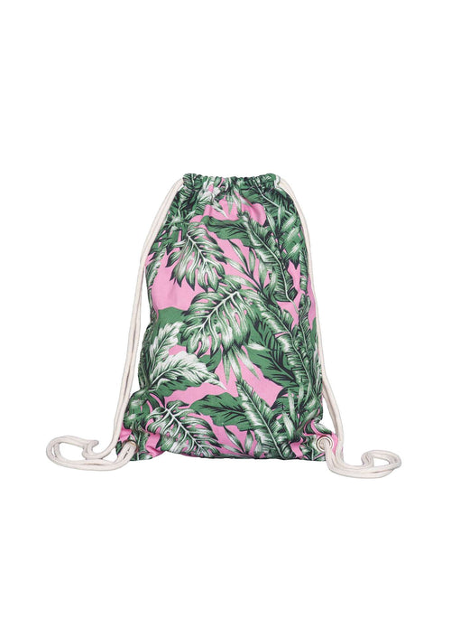 Banana Leaves Prism Pink