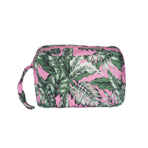 Banana Leaves Prism Pink