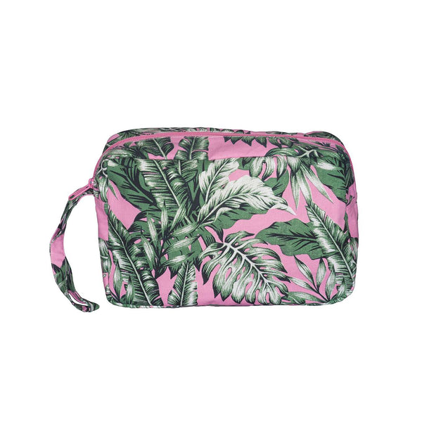 Banana Leaves Prism Pink