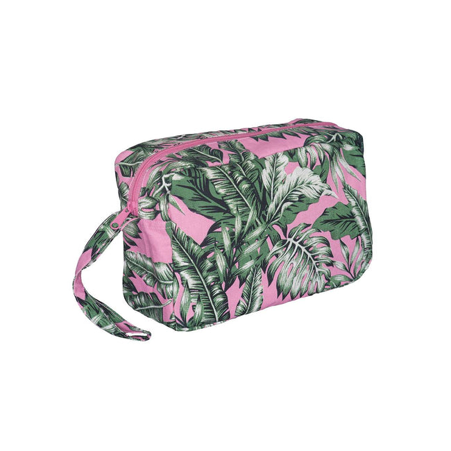 Banana Leaves Prism Pink