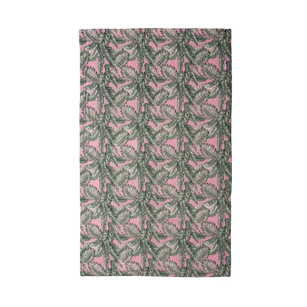 Banana Leaves Prism Pink